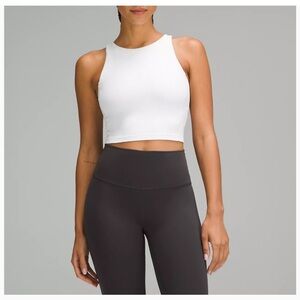 lululemon Align™ High-Neck Tank Top Light Support - White, size 6